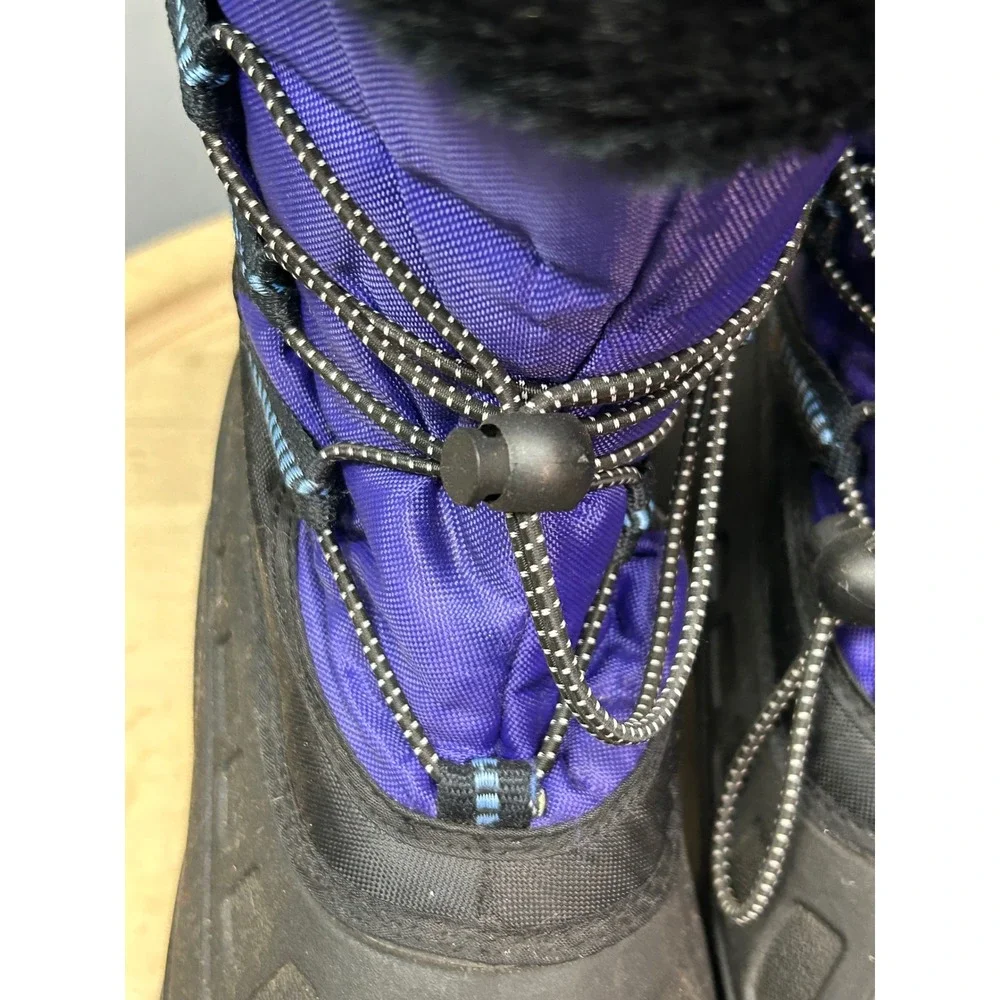 Ranger‎ Snow Boots Purple Black Waterproof Winter Womens  7